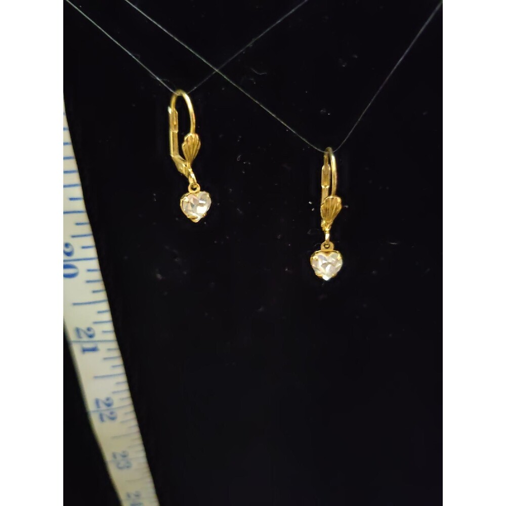 Sparkling Rhinestone Dangle Earrings